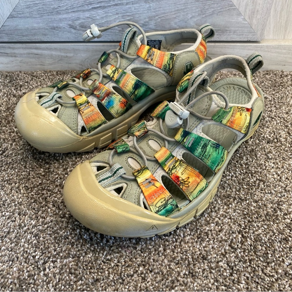 Keen Newport Retro Jerry Garcia Women's Sandals Banyan Tree 10